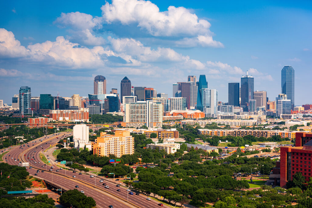 Dallas, Texas Skyline, Commercial Real Estate