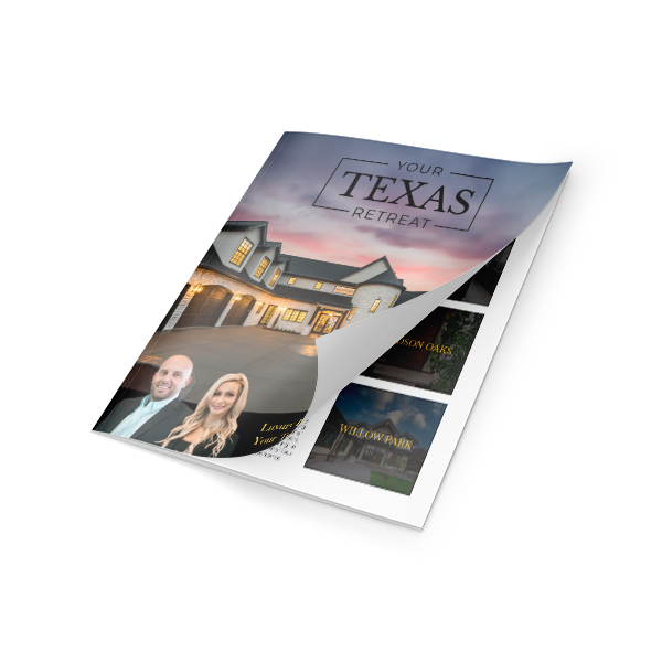 Your Texas Retreat Brochure Mockup